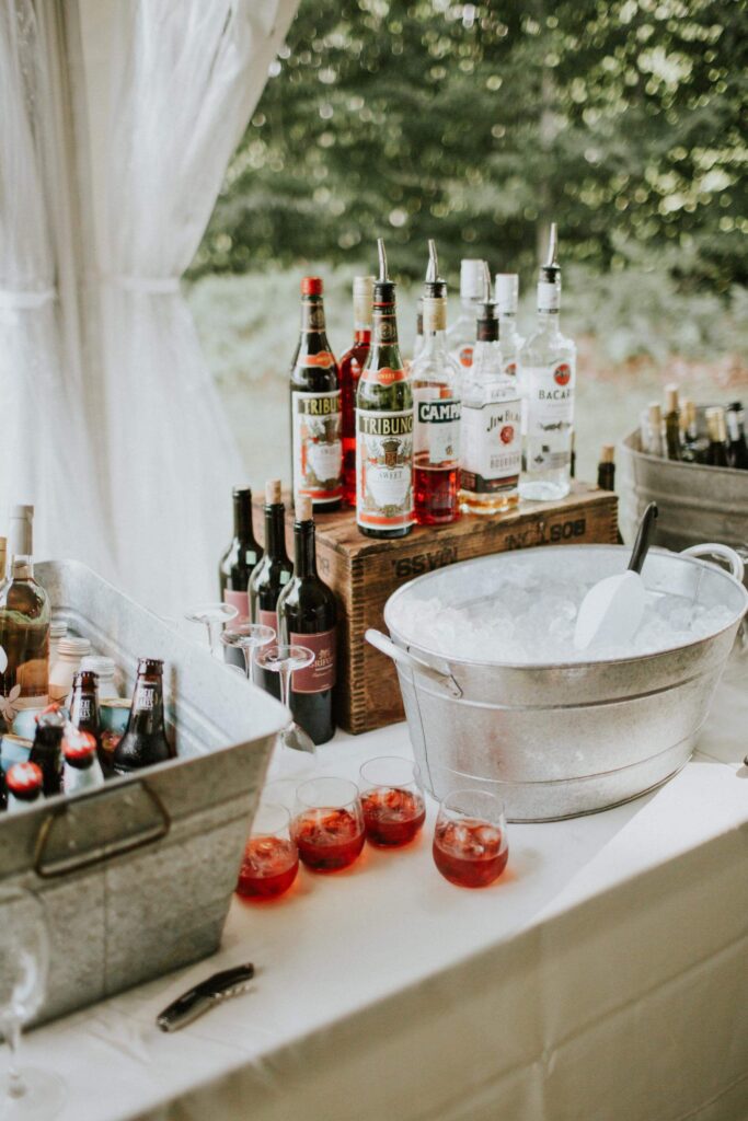 wedding alcohol package